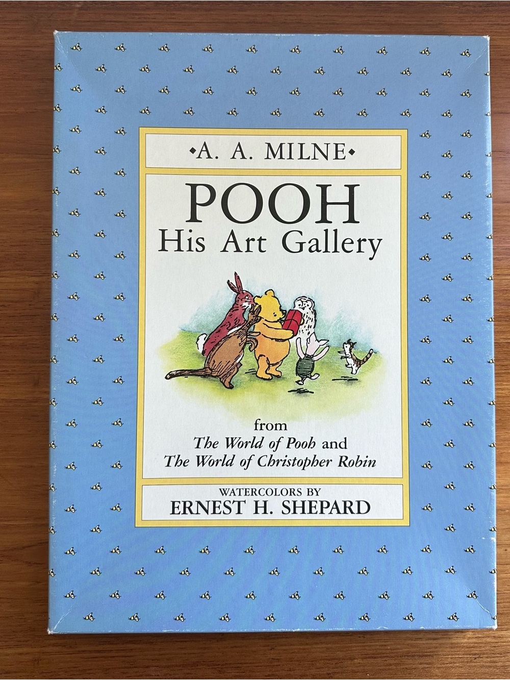 POOH HIS ART GALLERY | VINTAGE 1957 / 1958 WINNIE THE POOH 8 ART PRINTS | IN BOX